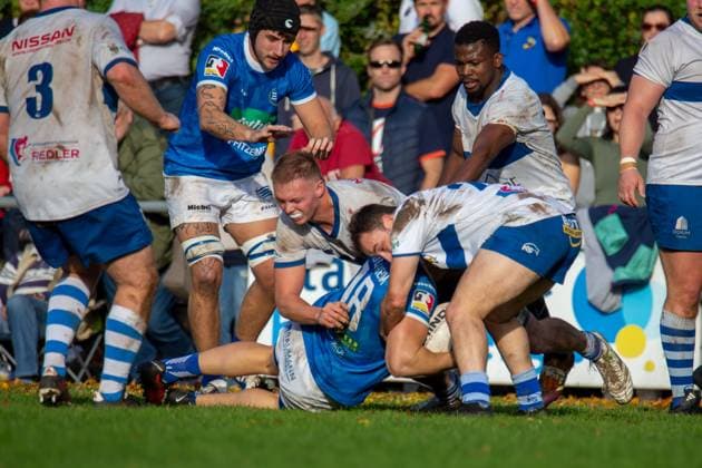 26.10.2024, Rugby 1. Bundesliga Süd West, Saison 2024 25, 6. Spieltag: SC Neuenheim gegen TSV Handschuhsheim