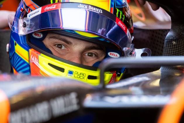 Oscar Piastri (McLaren Formula 1 Team, Australien, 81) in der Box im Cockpit, MEX, Formel 1 Weltmeisterschaft, Grand Prix von Mexiko City, Autodromo Hermanos Rodriguez, Freies Training, 26.10.2024 MEX, Formel 1 Weltmeisterschaft, Grand Prix von Mexiko City, Autodromo Hermanos Rodriguez, Freies Training, 26.10.2024 Mexico City Copyright: xEibner-Pressefoto Memmlerx EP_MMR