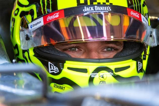 Lando Norris (McLaren Formula 1 Team, Großbritannien, 04) in der Box im Cockpit, MEX, Formel 1 Weltmeisterschaft, Grand Prix von Mexiko City, Autodromo Hermanos Rodriguez, Freies Training, 26.10.2024 MEX, Formel 1 Weltmeisterschaft, Grand Prix von Mexiko City, Autodromo Hermanos Rodriguez, Freies Training, 26.10.2024 Mexico City Copyright: xEibner-Pressefoto Memmlerx EP_MMR