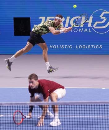 TENNIS - ATP, Tennis Herren Erste Bank Open VIENNA,AUSTRIA,27.OCT.24 - TENNIS - ATP World Tour, Erste Bank Open. Image shows Neal Skupski (GBR) and Michael Venus (NZL).  GEPAxpictures xWalterxLuger