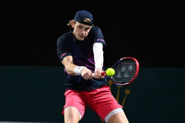 Zizou Bergs ( BEL ) during the Rolex Paris Masters at Accor Hotel Arena on October 27, 2024 in Paris, France. ( Photo by Federico Pestellini Panoramic ) TENNIS : Rolex Paris Masters - Paris - 27 10 2024 FedericoPestellini Panoramic 