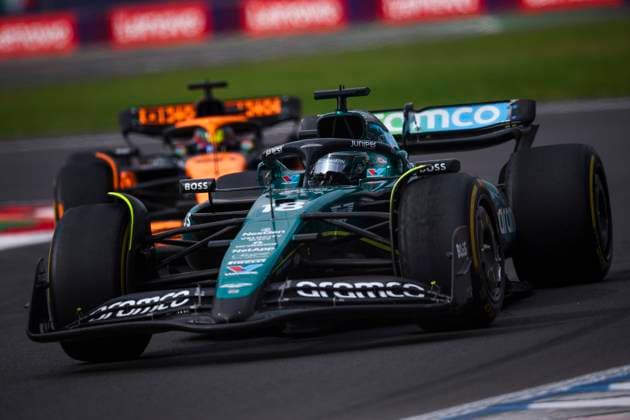 18 STROLL Lance (can), Aston Martin F1 Team AMR24, action during the Formula 1 Gran Premio de la Ciudad de Mexico 2024, 20th round of the 2024 Formula One World Championship, WM, Weltmeisterschaft from October 25 to 27, 2024 on the Autodromo Hermanos Rodriguez, in Mexico City, Mexico - F1 - MEXICO CITY GRAND PRIX 2024 DPPI Panoramic  241027_R20_MESSICO_EA024869