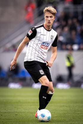 Fußball - Herren - 2. Bundesliga - 10. Spieltag - Saison 2024 2025 - SV Darmstadt 98 - SSV Ulm 1846 Fußball 1:1 27.10.2024 38 Luka Hyryläinen (SSV Ulm) DFL regulations prohibit any use of photographs as image sequences and or quasi-video Darmstadt Merck-Stadion am Böllenfalltor Deutschland