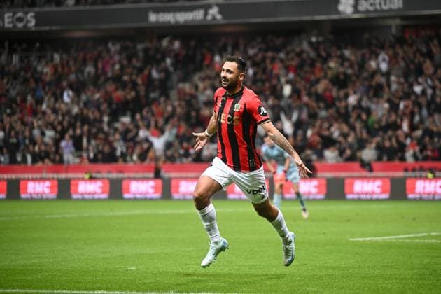 OGC Nice v AS Monaco - Ligue 1 MCDonald s 2024 2025 24 Gaetan LABORDE (ogcn) during the Ligue 1 MCDonald s match between Nice and Monaco at Allianz Riviera Stadium on October 27, 2024 in Nice, France. Nice France  Copyright: xFEPx 776228937