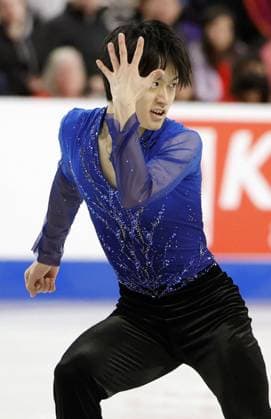 Figure skating, Eiskunstlauf Skate Canada International Sota Yamamoto of Japan performs in the men s free program at Skate Canada International in Halifax on Oct. 27, 2024.  A14AA0003649156P