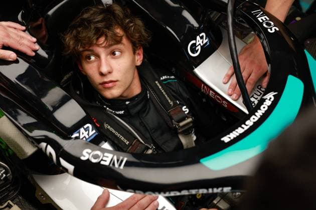 12 Andrea Kimi Antonelli (ITA, Mercedes-AMG Petronas F1 Team), F1 Grand Prix of Mexico at Autodromo Hermanos Rodriguez on October 24, 2024 in Mexico City, Mexico. (Photo by HOCH ZWEI) Mexico City Mexico