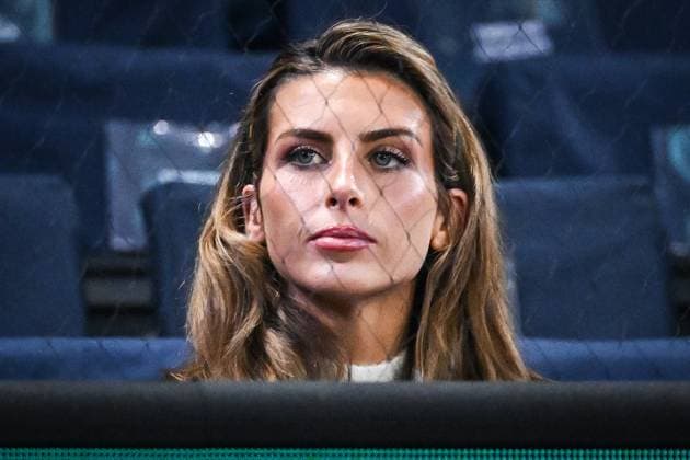 October 28, 2024, Paris, France, France: Paige LORENZE girlfriend of Tommy PAUL during the first day of the Rolex Paris Masters 1000 tennis tournament at Accor Arena on October 28, 2024 in Paris, France. Paris France - ZUMAm308 20241028_zsp_m308_083 Copyright: xMatthieuxMirvillex