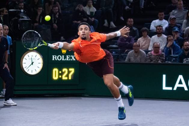 Arthur Fils (FRA) TENNIS : Paris Rolex Master - Paris - 29 10 2024 BaptisteAutissier Panoramic 