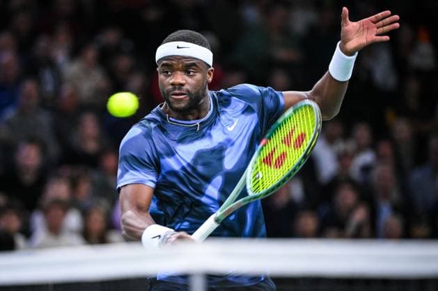 October 29, 2024, Paris, France, France: Frances TIAFOE of United States during the second day of the Rolex Paris Masters 1000 tennis tournament at Accor Arena on October 29, 2024 in Paris, France. Paris France - ZUMAm308 20241029_zsp_m308_022 Copyright: xMatthieuxMirvillex