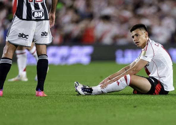 Claudio Echeverri. River Plate vs Atletico Mineiro. Semifinal Copa Libertadores de America. 29 10 2024 Fotobaires