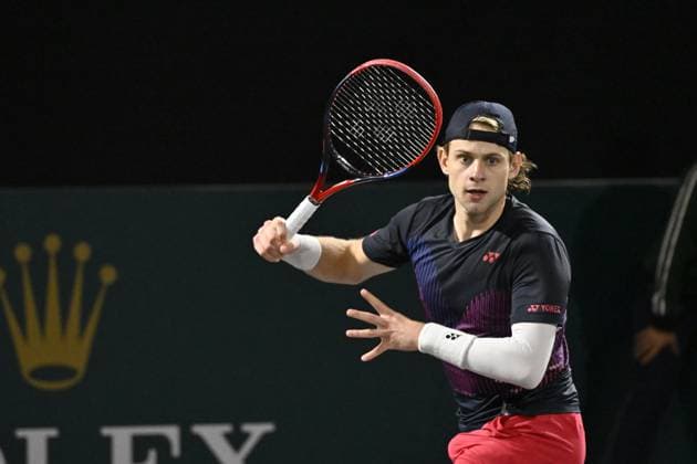 Tennis : Rolex Paris Masters 2024 - Zizou Bergs - Belgique Tennis : Rolex Paris Masters 2024 - Paris - 30 10 2024 ChrysleneCaillaud Panoramic 