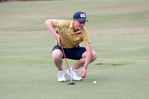 ATLANTA, GA - OCTOBER 30: Georgia Tech Yellow Jackets Albert Hansson during day two of the 2024 East Lake Cup on October 30, 2024 at East Lake Golf Club in Atlanta, Georgia. (Photo by Michael Wade Icon Sportswire) GOLF: OCT 30 East Lake Cup EDITORIAL USE ONLY Icon24103031