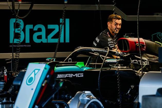 Últimos acertos para GP F1 Lenovo 2024 SP SÃO PAULO, SP - 31.10.2024: ÚLTIMOS ACERTOS PARA GP F1 LENOVO 2024 SP - It happens this Thursday (30) at the Interlagos racetrack, in the south of the capital of São Paulo, the team makes the final adjustments for the Formula 1 Lenovo Grande Prêmio de São Paulo 2024. (Photo: Aloisio Mauricio Fotoarena) x2643247x  AloisioxMauricio