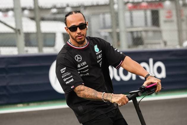 HAMILTON Lewis (gbr), Mercedes AMG F1 Team W15, portrait during the Formula 1 Grande Premio de Sao Paulo 2024, 21th round of the 2024 Formula One World Championship, WM, Weltmeisterschaft from November 1 to 3, 2024 on the Interlagos Circuit, in Sao Paulo, Brazil - F1 - SAO PAULO GRAND PRIX 2024 DPPI Panoramic  241031_R21_BRASILE_DP_XB3_0015