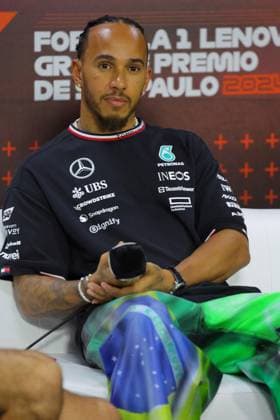 31.10.2024, Autodromo Jose Carlos Pace, Interlagos, FORMULA 1 LENOVO GRANDE PREMIO DE SAO PAULO 2024 , im Bild Lewis Hamilton (GBR), Mercedes-AMG Petronas Formula One Team (Photo by Hasan Bratic DeFodi Images) not used in POL SRB CRO FRA GBR NED ITA USA Defodi-506_20241031_hbr_0046