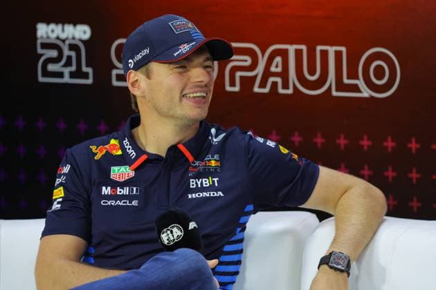 31.10.2024, Autodromo Jose Carlos Pace, Interlagos, FORMULA 1 LENOVO GRANDE PREMIO DE SAO PAULO 2024 , im Bild Max Verstappen (NLD), Oracle Red Bull Racing (Photo by Hasan Bratic DeFodi Images) not used in POL SRB CRO FRA GBR NED ITA USA Defodi-506_20241031_hbr_0049