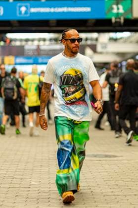 31.10.2024, Autodromo Jose Carlos Pace, Interlagos, FORMULA 1 LENOVO GRANDE PREMIO DE SAO PAULO 2024 , im Bild Lewis Hamilton (GBR), Mercedes-AMG Petronas Formula One Team (Photo by Hasan Bratic DeFodi Images) not used in POL SRB CRO FRA GBR NED ITA USA Defodi-506_20241031_hbr_0068