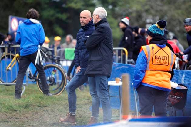 X2O Badkamers Trofee cyclocross - Koppenbergcross 2024 OUDENAARDE, BELGIUM - NOVEMBER 01 : Nys Sven (BEL) of Team Manager Of Baloise Trek Lions during the Koppenbergcross, the first leg of the women elite X2O Badkamers Trofee cyclocross series 2024-2025 in Oudenaarde, Belgium, 01 11 2024 Oudenaarde Belgium  Copyright: xJanxDexMeuleneirx