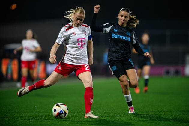COLOGNE, GERMANY - 1 NOVEMBER, 2024: The match of Women Bundesliga 1.FC Koeln Frauen vs Bayer 04 Leverkusen at FRANZ-KREMER STADION  Copyright: xVITALIIxKLIUIEVx