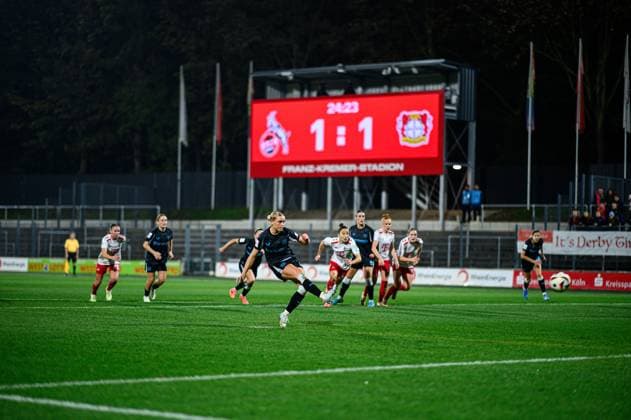 COLOGNE, GERMANY - 1 NOVEMBER, 2024: Cornelia Kramer The match of Women Bundesliga 1.FC Koeln Frauen vs Bayer 04 Leverkusen at FRANZ-KREMER STADION  Copyright: xVITALIIxKLIUIEVx