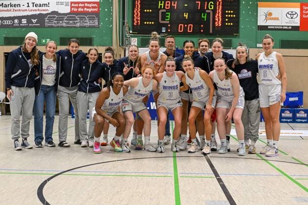 1. Damen Basketball Bundesliga: Orthomol WINGS Leverkusen vs. Saarlouis Royals, 01.11.2024 1. Damen Basketball Bundesliga: Orthomol WINGS Leverkusen vs. Saarlouis Royals am 01.11.2024 in der Sporthalle Werner-Heisenberg-Gymnasium in Opladen (Nordrhein-Westfalen) Copyright: xBEAUTIFULxSPORTS Mueller-Laschetx