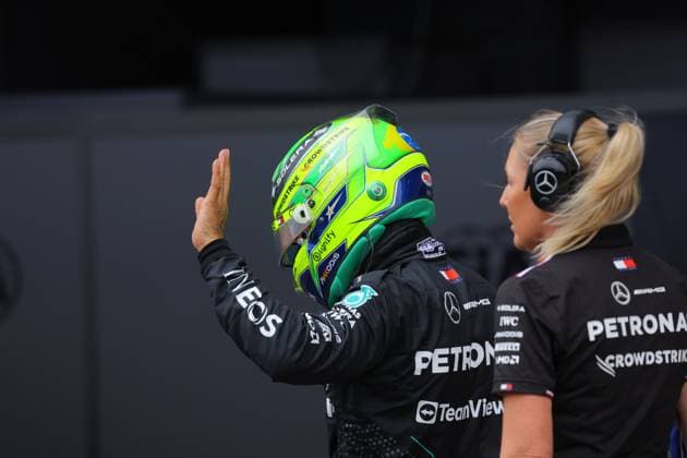 FORMULA 1 LENOVO GRANDE PREMIO DE SAO PAULO 2024 01.11.2024, Autodromo Jose Carlos Pace, Interlagos, FORMULA 1 LENOVO GRANDE PREMIO DE SAO PAULO 2024 , im Bild Lewis Hamilton (GBR), Mercedes-AMG Petronas Formula One Team