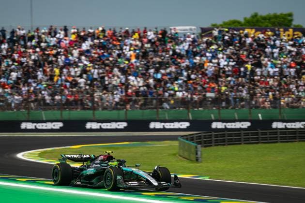 01.11.2024, Autodromo Jose Carlos Pace, Interlagos, FORMULA 1 LENOVO GRANDE PREMIO DE SAO PAULO 2024 , im Bild Lewis Hamilton (GBR), Mercedes-AMG Petronas Formula One Team (Photo by Hasan Bratic DeFodi Images) not used in POL SRB CRO FRA GBR NED ITA USA Defodi-506_20241101_hbr_0078