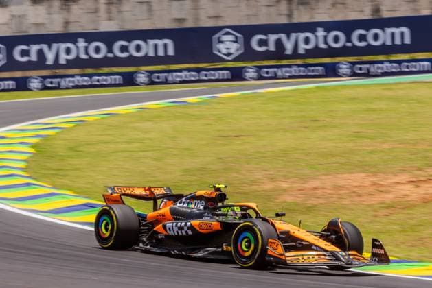 FORMULA 1 LENOVO GRANDE PREMIO DE SAO PAULO 2024 01.11.2024, Autodromo Jose Carlos Pace, Interlagos, FORMULA 1 LENOVO GRANDE PREMIO DE SAO PAULO 2024 , im Bild Lando Norris (GBR), McLaren F1 Team
