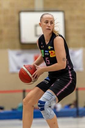 Monika Jasnowska (Saarlouis Royals,No.15) DEU, Leverkusen, 01.11.2024 Basketball, Toyota 1. Damen-Basketball-Bundesliga, Saison 2024 2025, 6. Spieltag, Wings Leverkusen - Saarlouis Royals Werner-Heisenberg-Halle NRW Germany