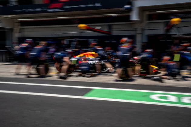 SAO PAULO, BRAZIL: Max Verstappen, racing for the Red Bull Racing team during the 2024 Formula 1 Sao Paulo Grand Prix at the Interlagos Circuit in Sao Paulo, Brazil