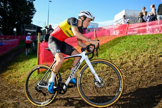 2024 UEC Cyclo-Cross EC - Media Activities PONTEVEDRA, SPAIN - NOVEMBER 02 : CANT Sanne of Belgium pictured during a training session prior to the 2024 UEC Cyclo-Cross European Championships on November 02, 2024 in Pontevedra, Spain, 02 11 2024 Pontevedra Spain  Copyright: xNicoxVereeckenx