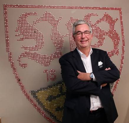 29.10.24 VfB Stuttgart Dietmar Allgaier Deutschland, Stuttgart, 29.10.2024, Fussball, Bundesliga, VfB Stuttgart: Dietmar Allgaier (Präsident).
