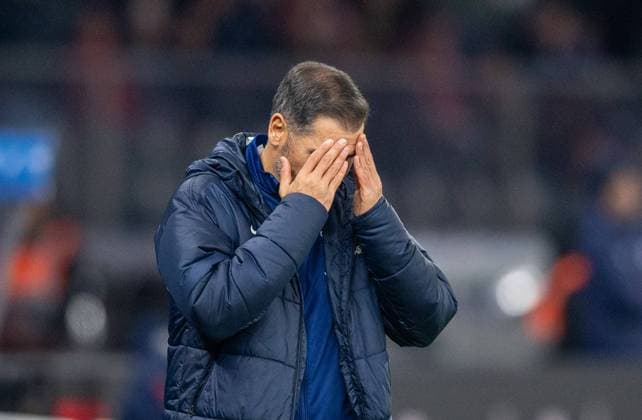 Fussball, Herren, Saison 2024 2025, 2. Bundesliga (11. Spieltag), Hertha BSC - 1. FC Köln, Trainer Cristian Fiel (Hertha BSC), 02.11. 2024, *** Soccer, Men, Season 2024 2025, 2 Bundesliga 11 Matchday , Hertha BSC 1 FC Köln, Coach Cristian Fiel Hertha BSC , 02 11 2024, Copyright: xSebastianxRäppold MatthiasxKochx
