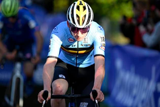 2024 UEC Cyclo-Cross EC - Men Juniors PONTEVEDRA, SPAIN - NOVEMBER 03 : Van Den Boer Arthur (BEL) in action during the 2024 UEC Cyclo-Cross European Championships for Men Juniors on November 03, 2024 in Pontevedra, Spain, 03 11 2024 Pontevedra Spain  Copyright: xNicoxVereeckenx