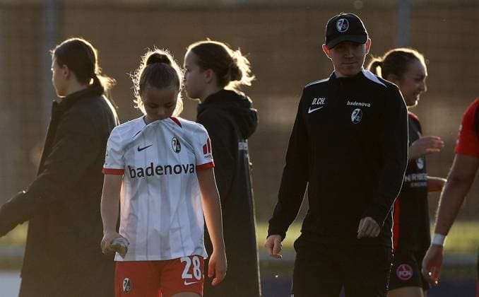 Mia Scholle ( freiburg ) , Frauen 2.Bundesliga , 1.FCN Nürnberg-Freiburg II, Spieltag 9, Fußball , in den Sportpark Valznerweiher Stadion , Nürnberg, Bayern, Deutschland . November 03, 2024 . Photo by: Davide Elias Ipa Photo Pressefoto DENL Copyright: xDavidexEliasx