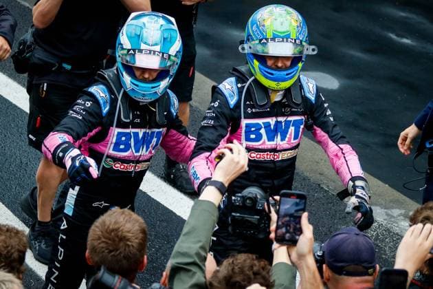 GP de Fórmula 1 Lenovo 2024 SP SÃO PAULO, SP - 03.11.2024: GP DE FÓRMULA 1 LENOVO 2024 SP - It will take place this Sunday (03) at the Interlagos racetrack, in the south of the capital of São Paulo, the Formula 1 Lenovo Grand Prix of São Paulo 2024. In the photo, the drivers, Esteban Ocon 31, ALPINE and Pierre Gasly 10, ALPINE. (Photo: Aloisio Mauricio Fotoarena) x2645604x  AloisioxMauricio