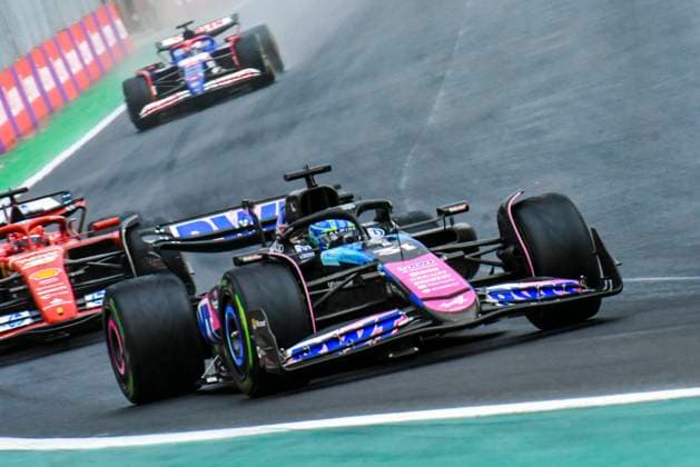 Gp sao paulo de formula 1 no brasil Sao paulo (sp), 11 03 2024 - race sao paulo gp f1 - alpine driver esteban ocon 31 takes second place in the sao paulo grand prix of formula 1, which takes place at the jose carlos pace racetrack in interlagos, this sunday, november 3, 2024 (Foto: Julio D Paula Thenews2 imago images) SPO  Copyright: xJulioxD Paulax