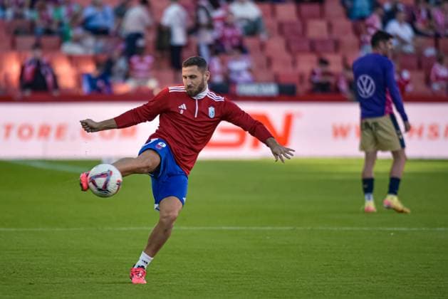 ESP: Granada CF v CD Tenerife - La Liga Hypermotion GRANADA, SPAIN - OCTOBER 19: Shon Weissman of Granada CF during the match between Granada CF and CD Tenerife of La Liga Hypermotions on October 19, 2024 at Nuevo Los Carmenes Stadium in Granada, Spain. (Photo by Samuel Carreno) Copyright: xSamuelxCarrenox SAM_4135