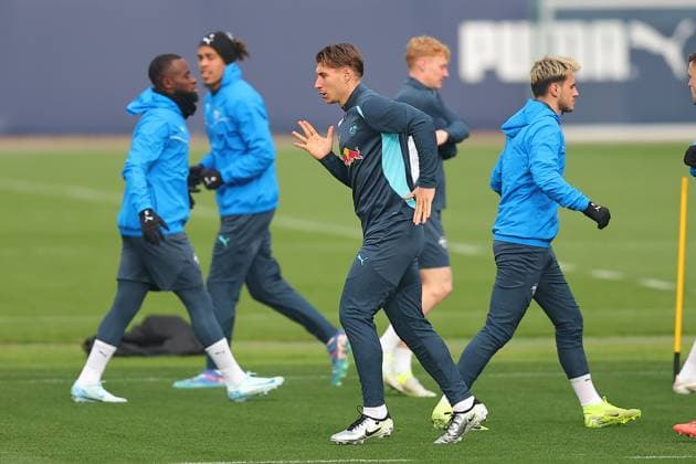 RB Leipzig Training 1. Bundesliga Leipzig, 04.11.2024, Trainingszentrum am Cottaweg, Saison 2024 2025, Fußball, Männer, 1. Bundesliga , RB Leipzig Training , Im Bild: Willi Orban ,