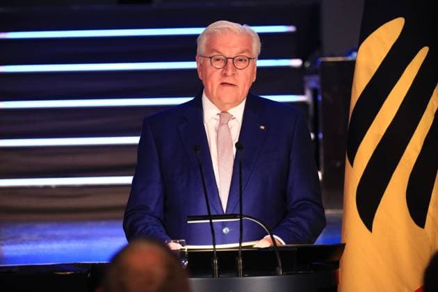 Verleihung des Silbernen Lorbeerblattes Berlin, 04.11.2024 Bundespräsident Frank-Walter Steinmeier verleiht das Silberne Lorbeerblatt Sportler die bei den Olymischen Spielen 2024 in Paris Medallien gewonnen haben. Berlin Germany Copyright: xMatthiasxGränzdörferx