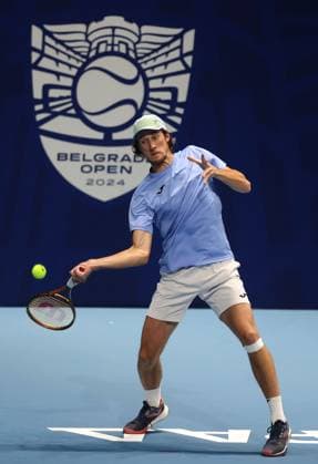 04.11.2024 Beograd Belgrade Open ATP, Tennis Herren Series tenis muskarci singlovi-pojedinacno men s singles Branko Djuric Srbija :