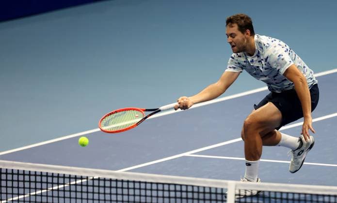 04.11.2024 Belgrade(Serbia) Belgrade Open ATP, Tennis Herren Series men s singles Pavel Kotov Russia :