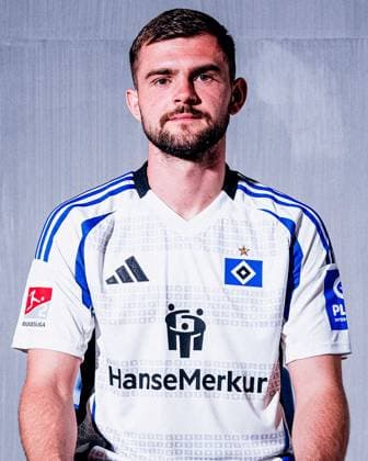 Lukasz Poreba (Hamburger SV) Porträttermin Saison 2024 2025, Herren, 2.BL, HSV, Hamburg,