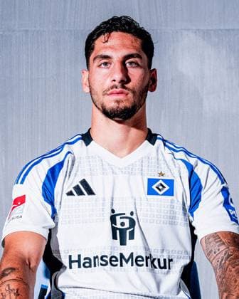 Ludovit Reis (Hamburger SV) Porträttermin Saison 2024 2025, Herren, 2.BL, HSV, Hamburg,