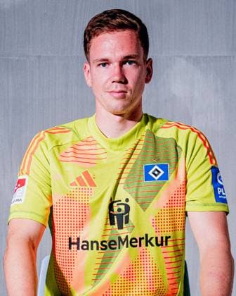Mattheo Raab (Hamburger SV) Porträttermin Saison 2024 2025, Herren, 2.BL, HSV, Hamburg,