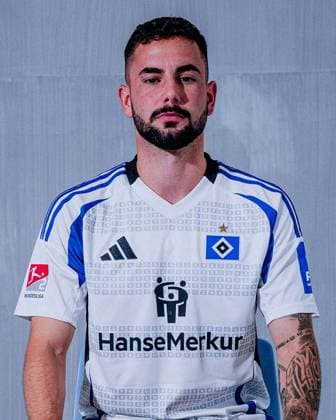 Marco Richter ((Hamburger SV) Porträttermin Saison 2024 2025, Herren, 2.BL, HSV, Hamburg,