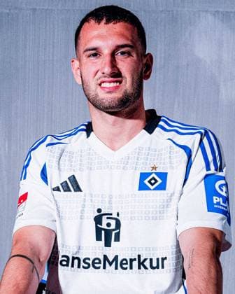 Levin Öztunali ((Hamburger SV) Porträttermin Saison 2024 2025, Herren, 2.BL, HSV, Hamburg,
