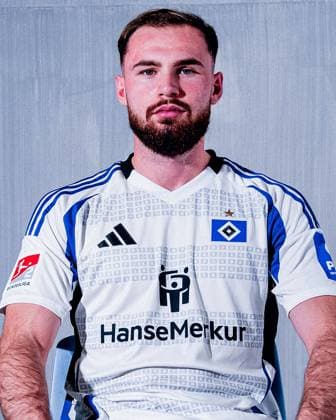 Valon Zumberi (Hamburger SV) Porträttermin Saison 2024 2025, Herren, 2.BL, HSV, Hamburg,