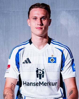Luis Seifert (Hamburger SV) Porträttermin Saison 2024 2025, Herren, 2.BL, HSV, Hamburg,