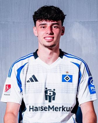 Nicolas Oliveira (Hamburger SV) Porträttermin Saison 2024 2025, Herren, 2.BL, HSV, Hamburg,